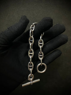 2000's エルメス シェーヌダンクル ブレスレット MM 16コマ – 黒船時計